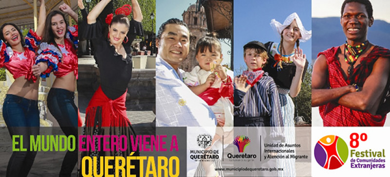 Festival de Comunidades Extranjeras en Queretaro